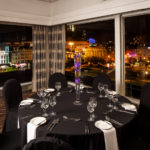 Park Avenue event room set for private dining at mercure manchester piccadilly hotel