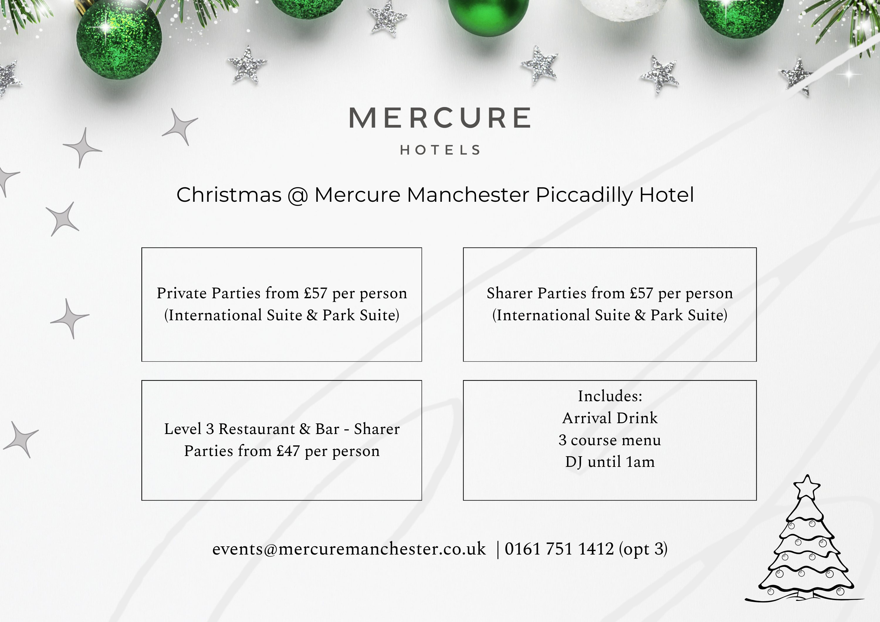 Christmas @ Mercure Manchester Piccadilly Hotel 2 - Landscape (1) Work colleges partying
